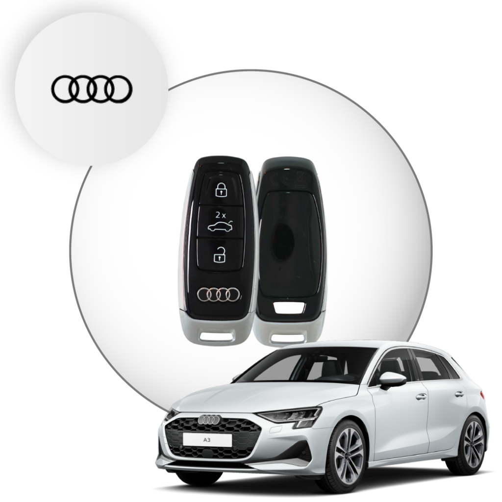 Audi key and vehicle