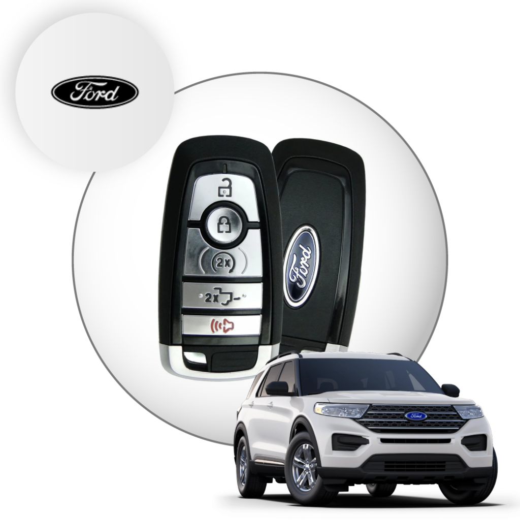 Ford key and vehicle