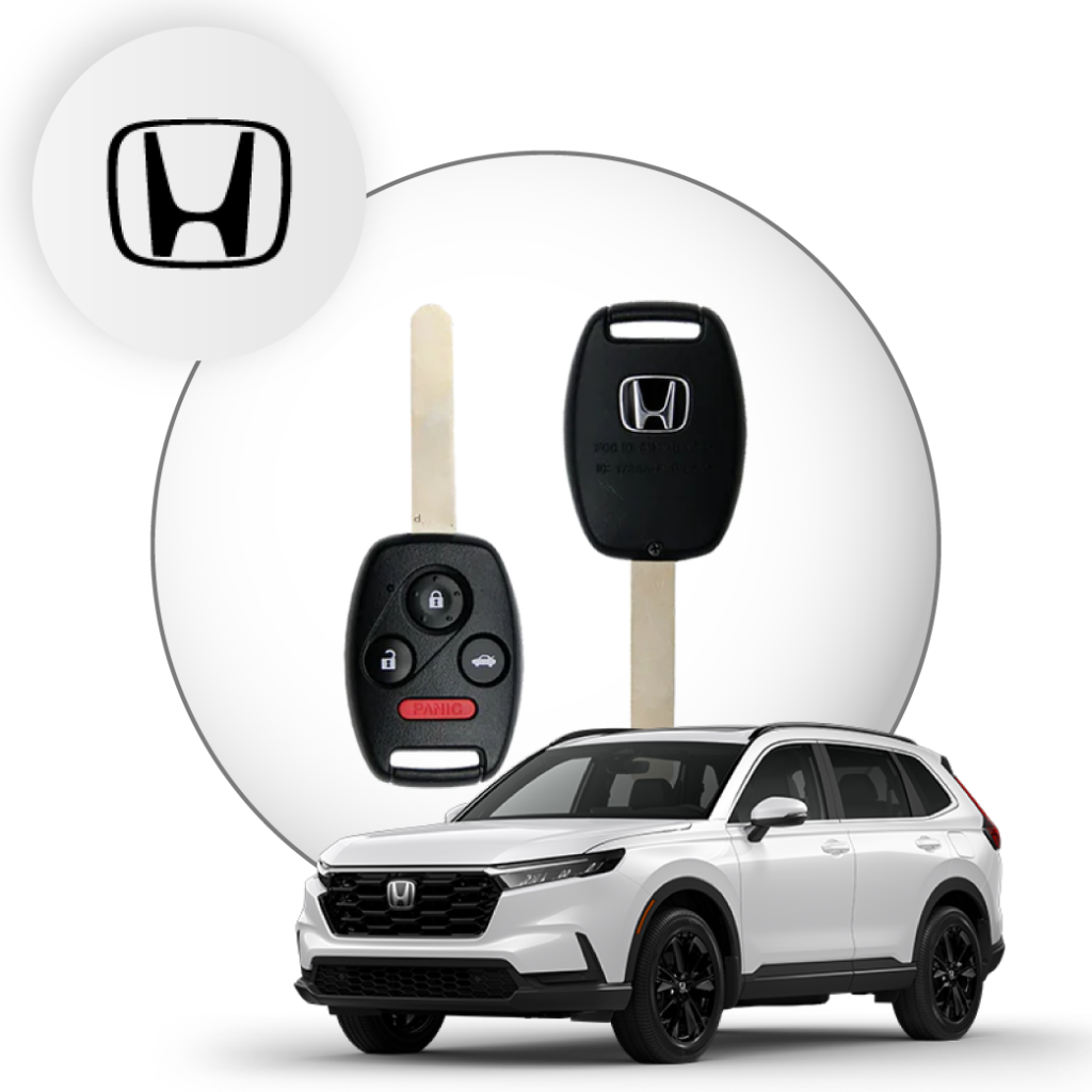 Honda key and vehicle